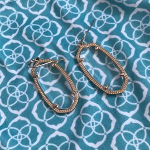 Kendra Scott Clear Glass Earrings